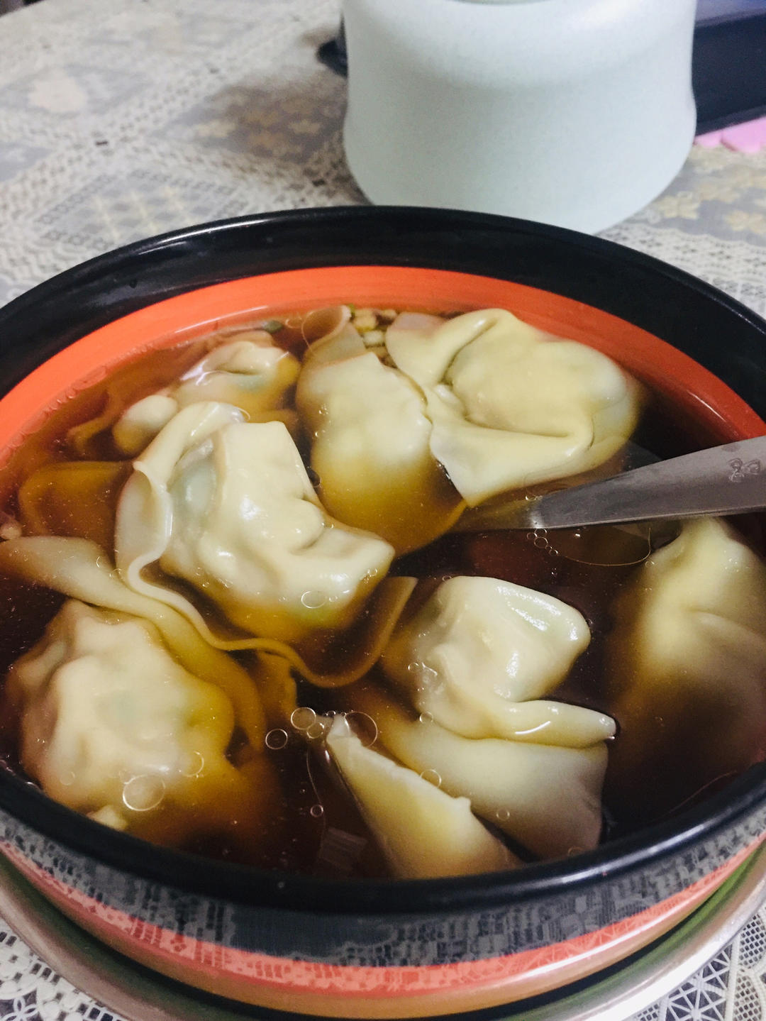 上海素馄饨——汤馄饨➕凉拌麻酱馄饨（馅料有法宝哦）