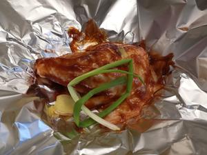 原创新菜—好吃快手又健康的家常海鲜酱蒸鸡的做法 步骤4