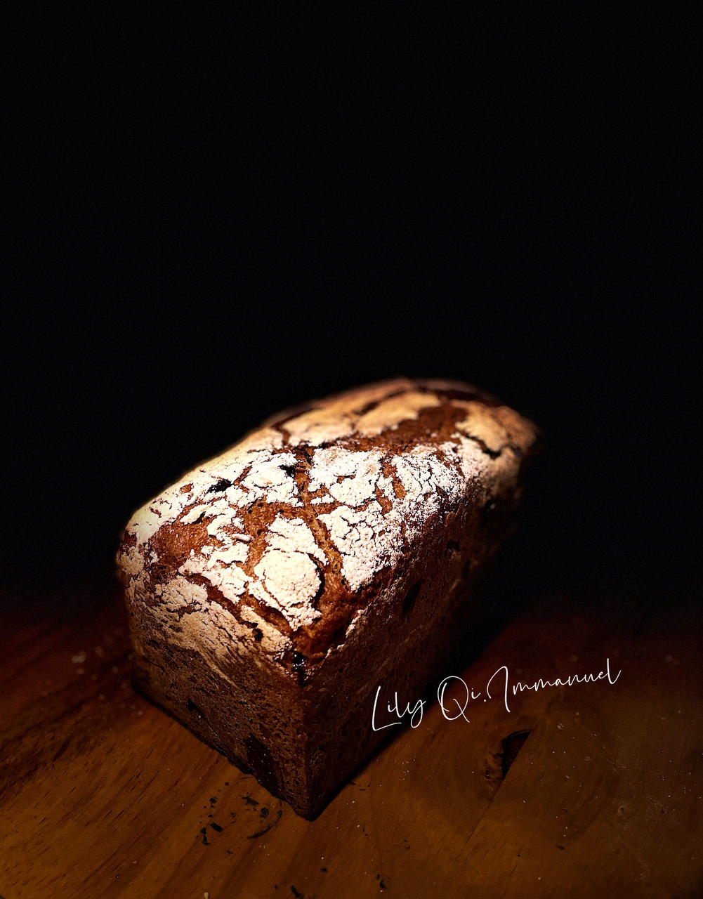 简单又健康的100%黑麦面包（黑裸麦与黑小麦）