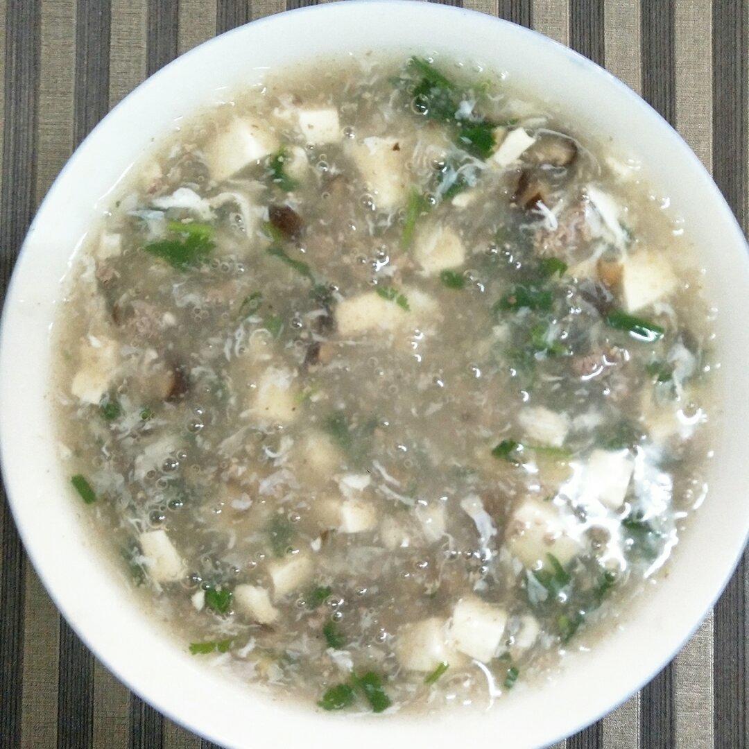 鲜美可口的——西湖牛肉羹