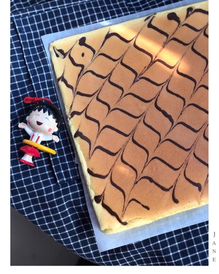 千叶纹蛋糕卷