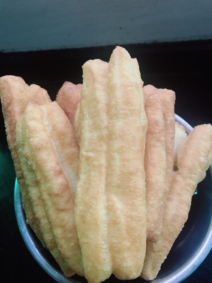 快手早餐～自制油条（酵母版，不含泡打粉、膨松剂）