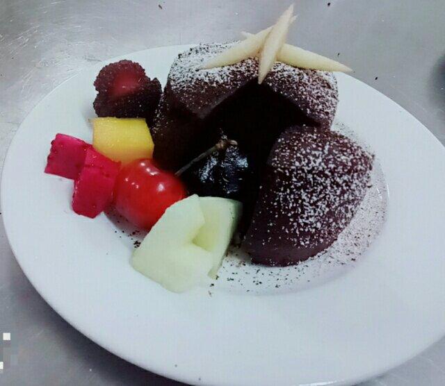 巧克力熔岩蛋糕