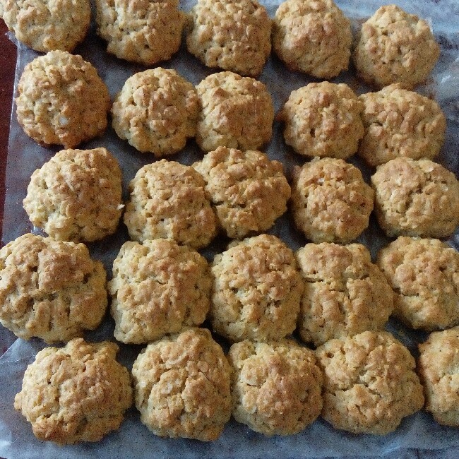 蜂蜜燕麦饼干