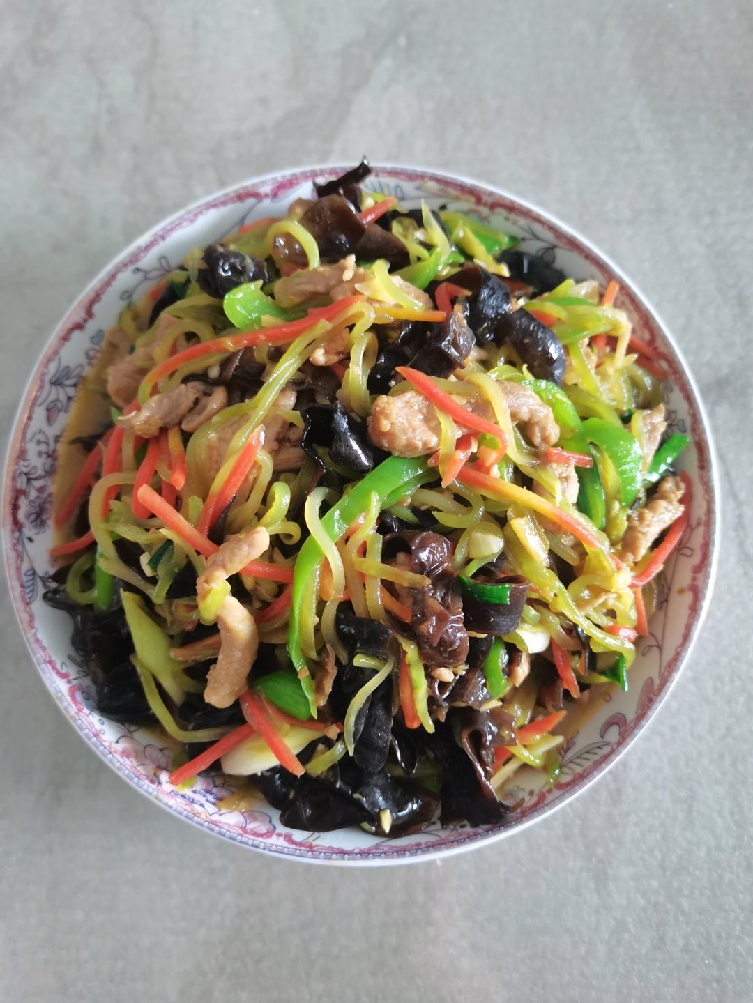 超级下饭鱼香肉丝（不辣版）