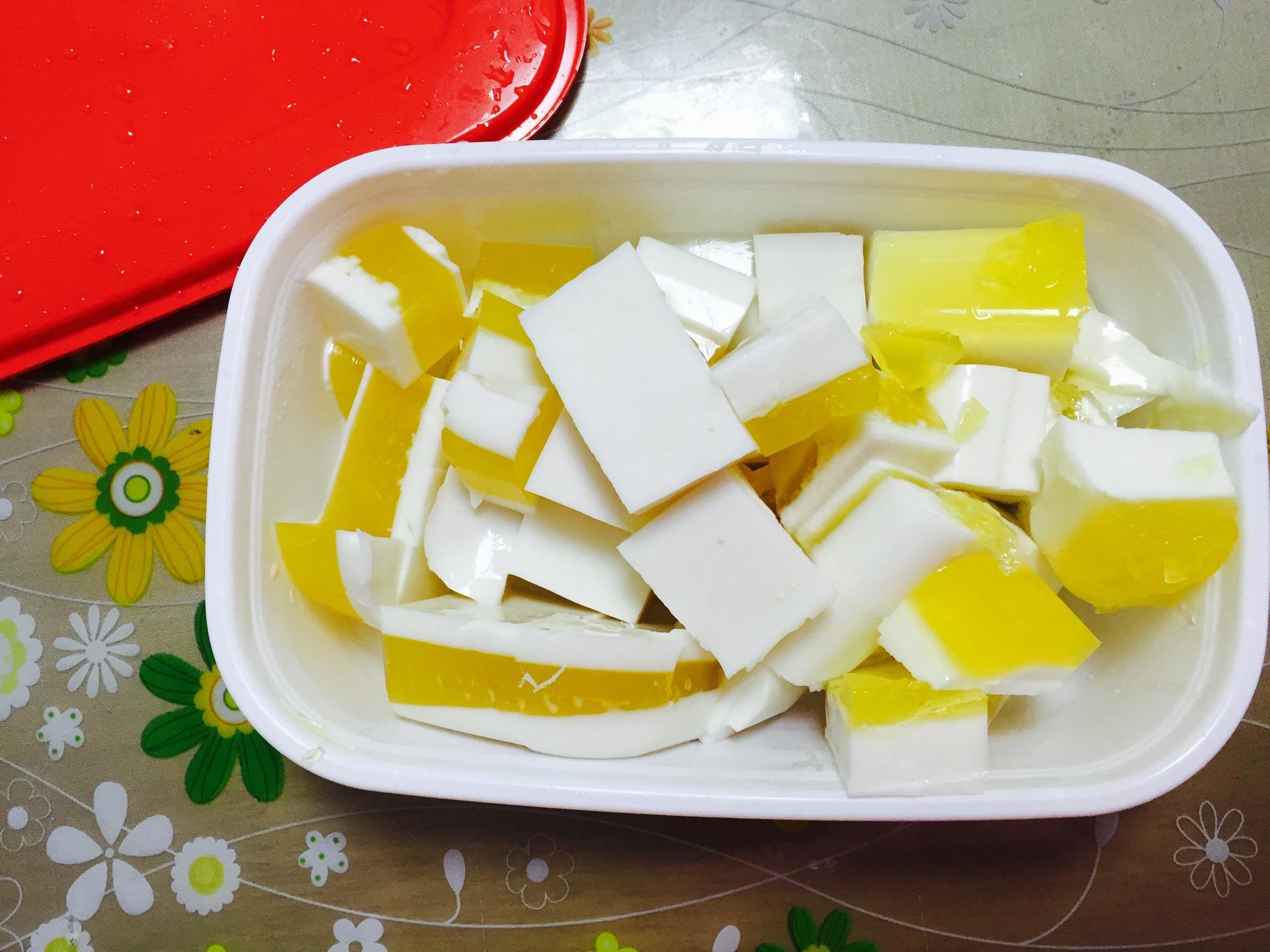 芒果椰汁糕~简单又不用烤箱的甜品的做法 步骤8
