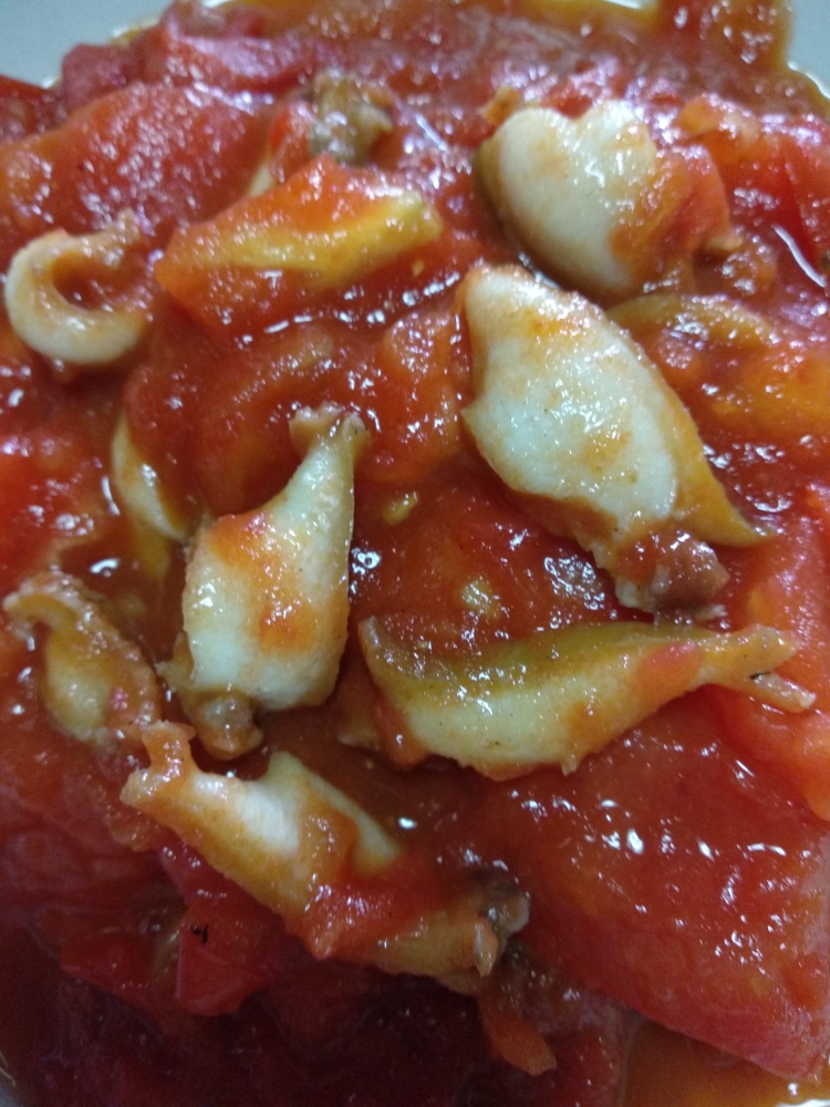 鲜鲍鱼烩番茄的做法