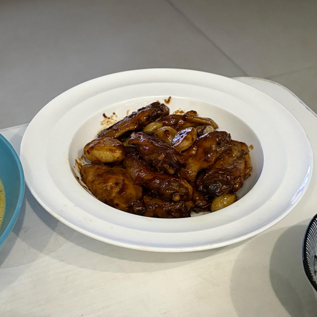 蒜香黑椒鸡翅