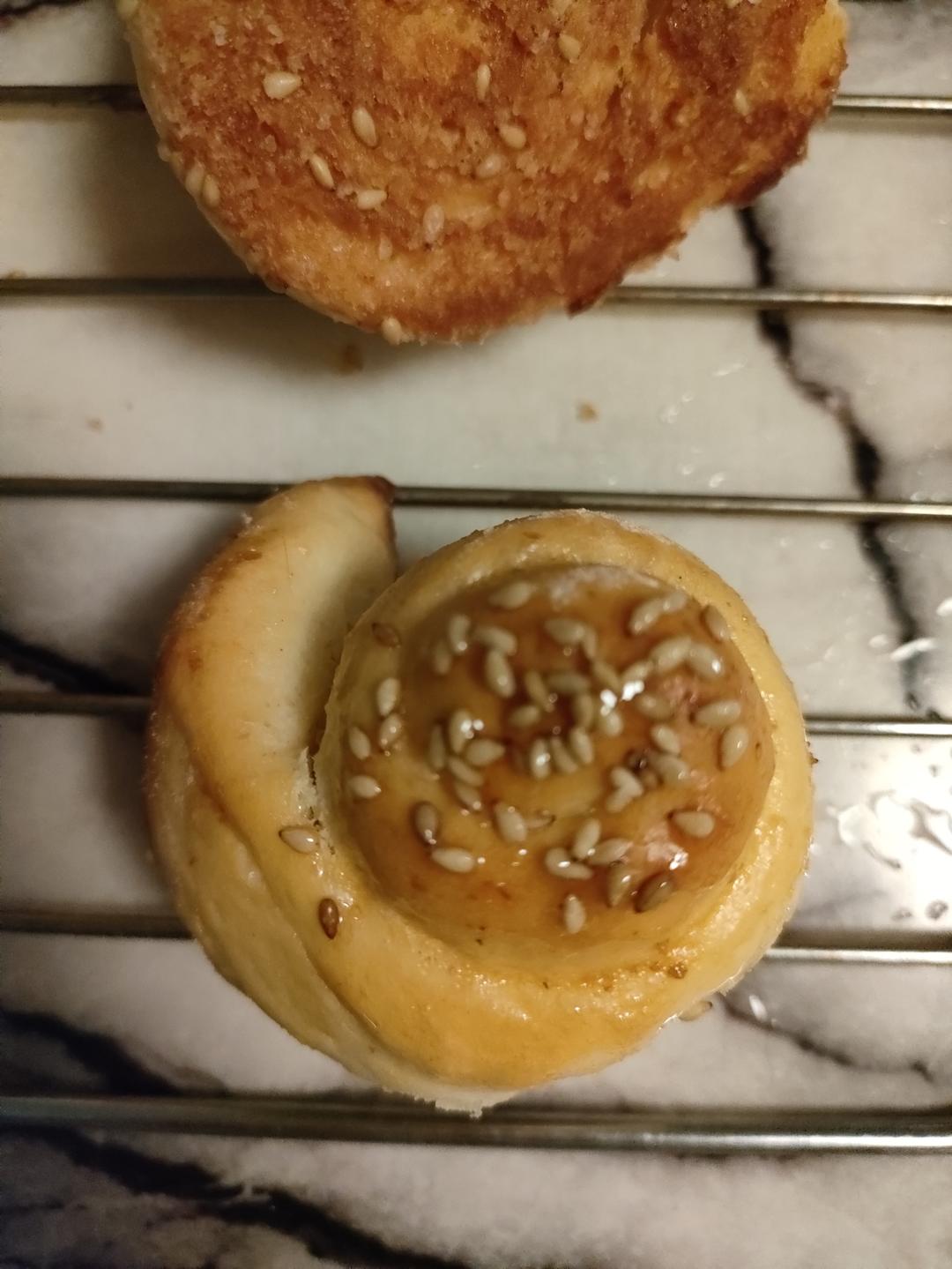 脆底蜂蜜小面包