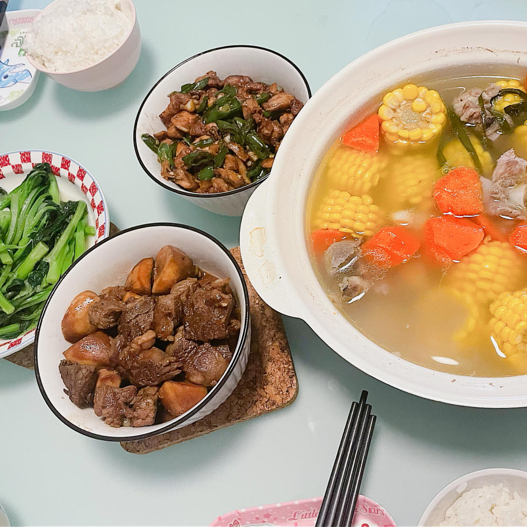 黑胡椒杏鲍菇牛肉粒