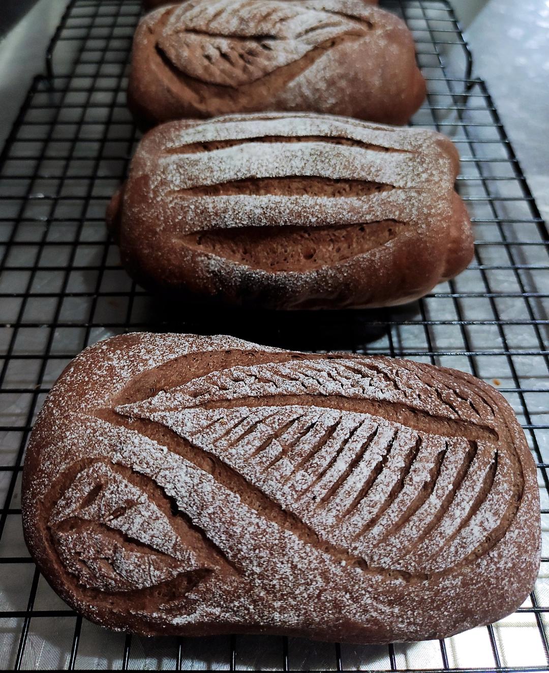 可可牛奶哈斯面包