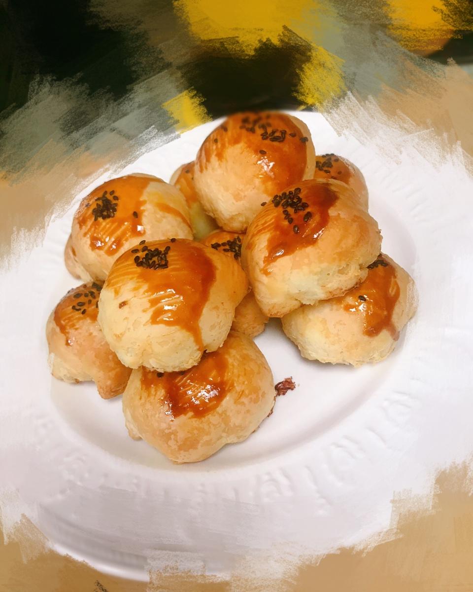 泳式鲜肉榨菜月饼