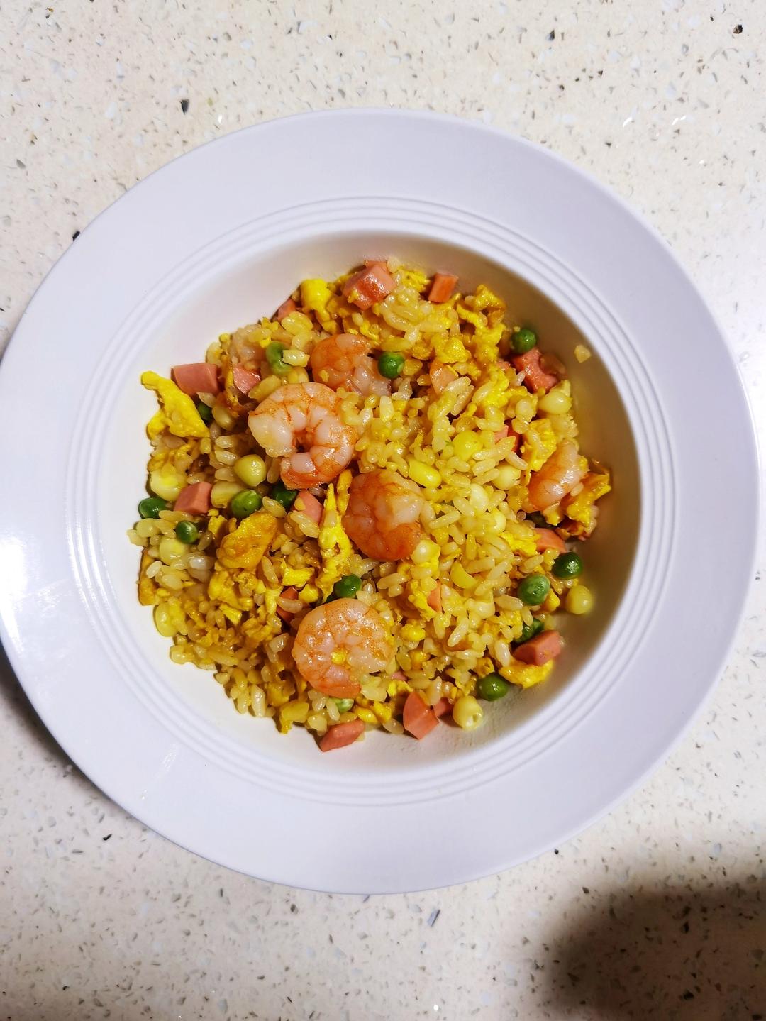 黄金火腿肠蛋炒饭