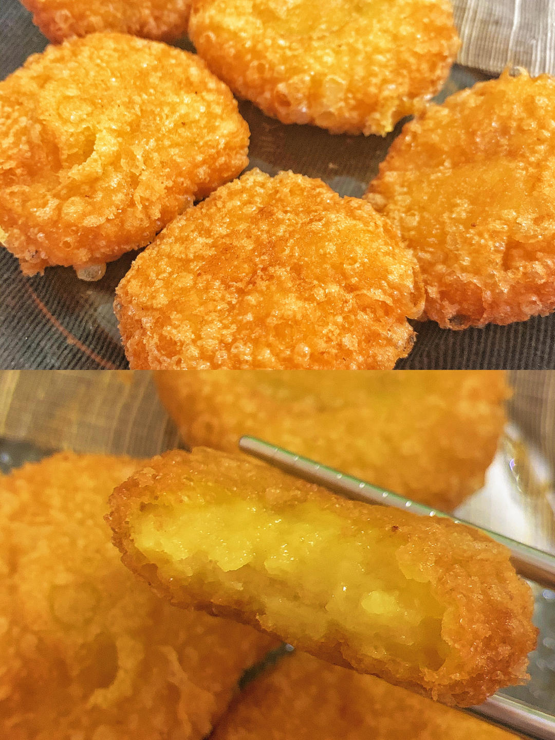 张家口人都爱吃的黄米面炸糕