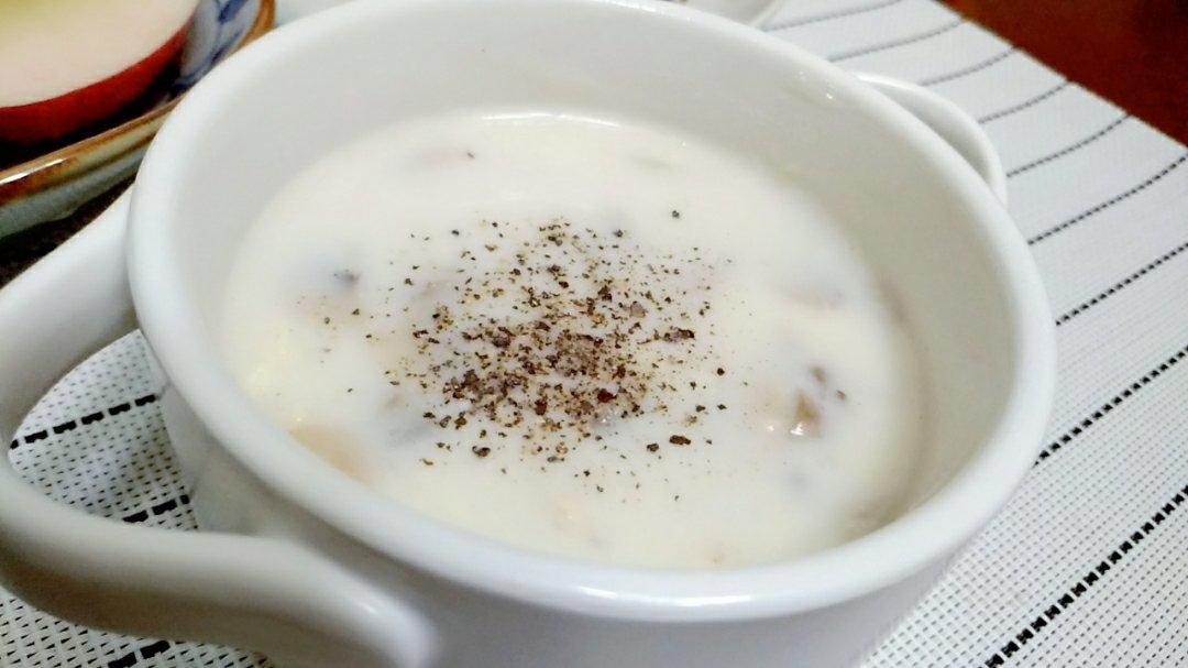 鸡茸蘑菇浓汤