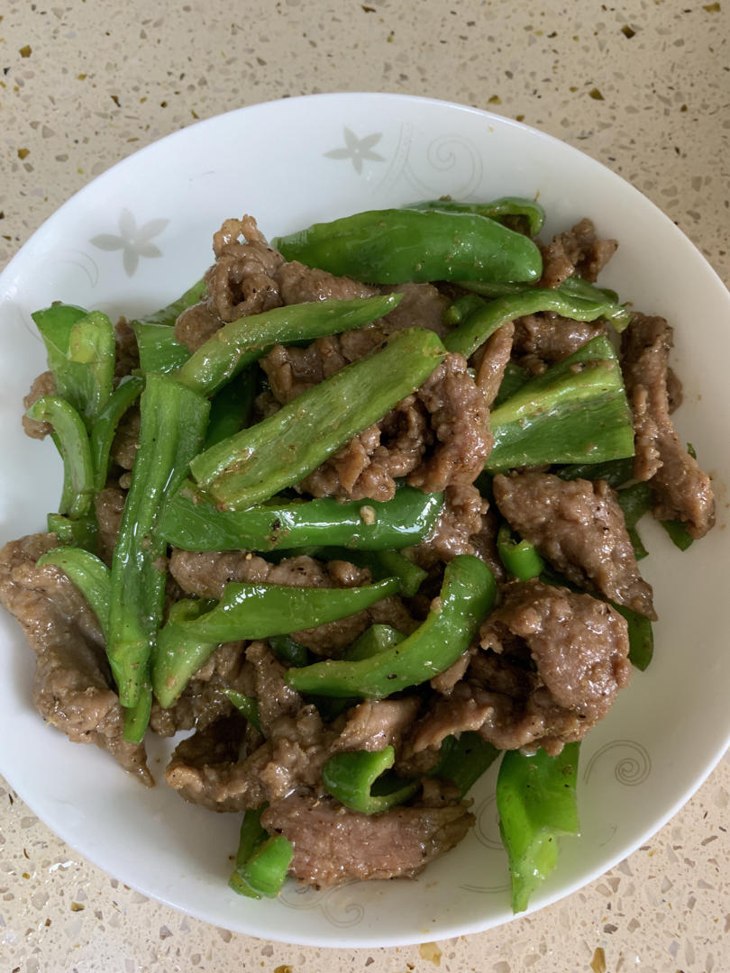 青椒牛柳