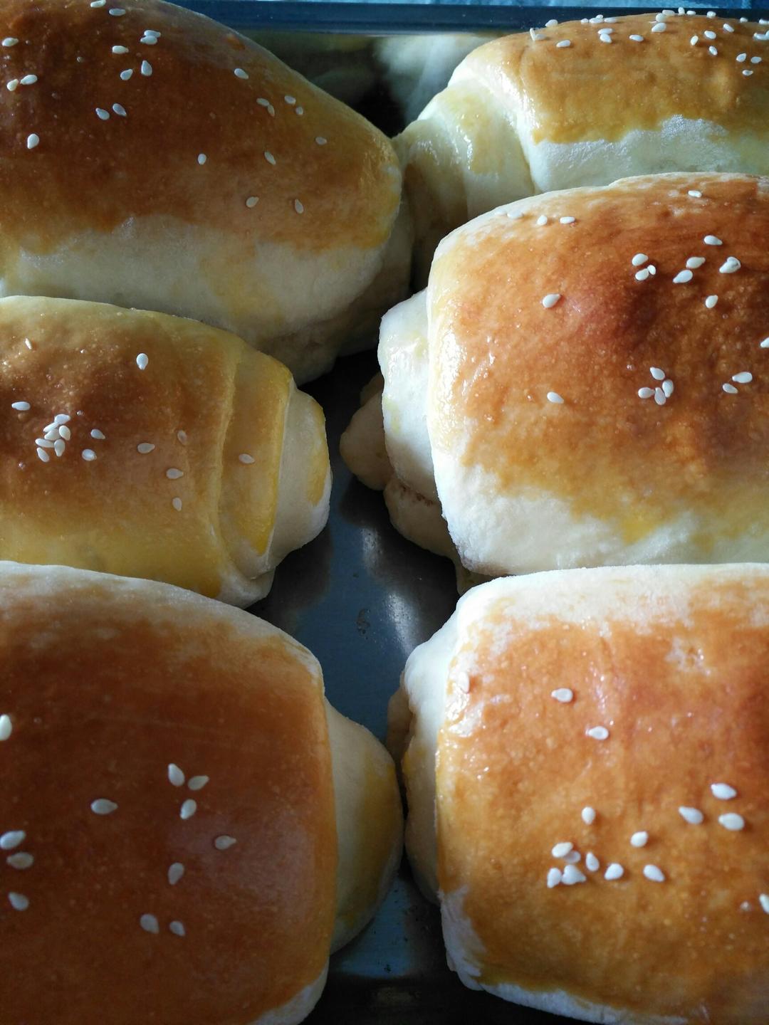 养乐多奶油小面包