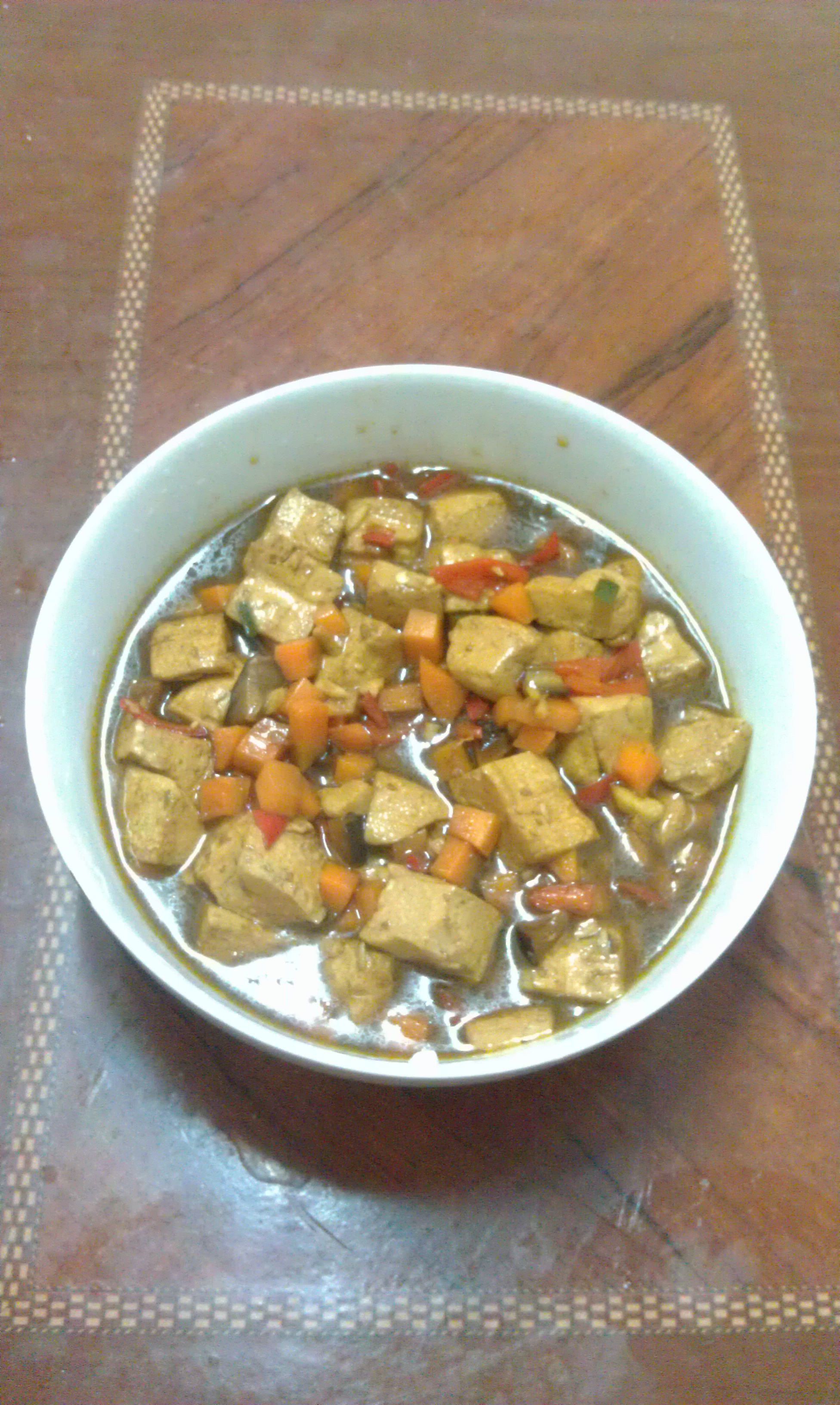 肉末豆腐