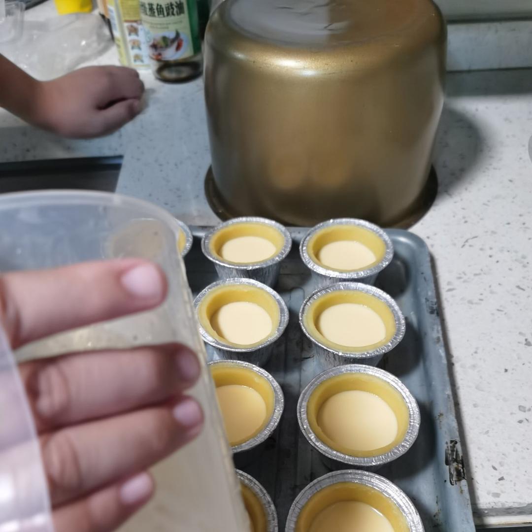 超嫩滑的葡式蛋挞(全蛋版)新手友好『秒杀KFC』