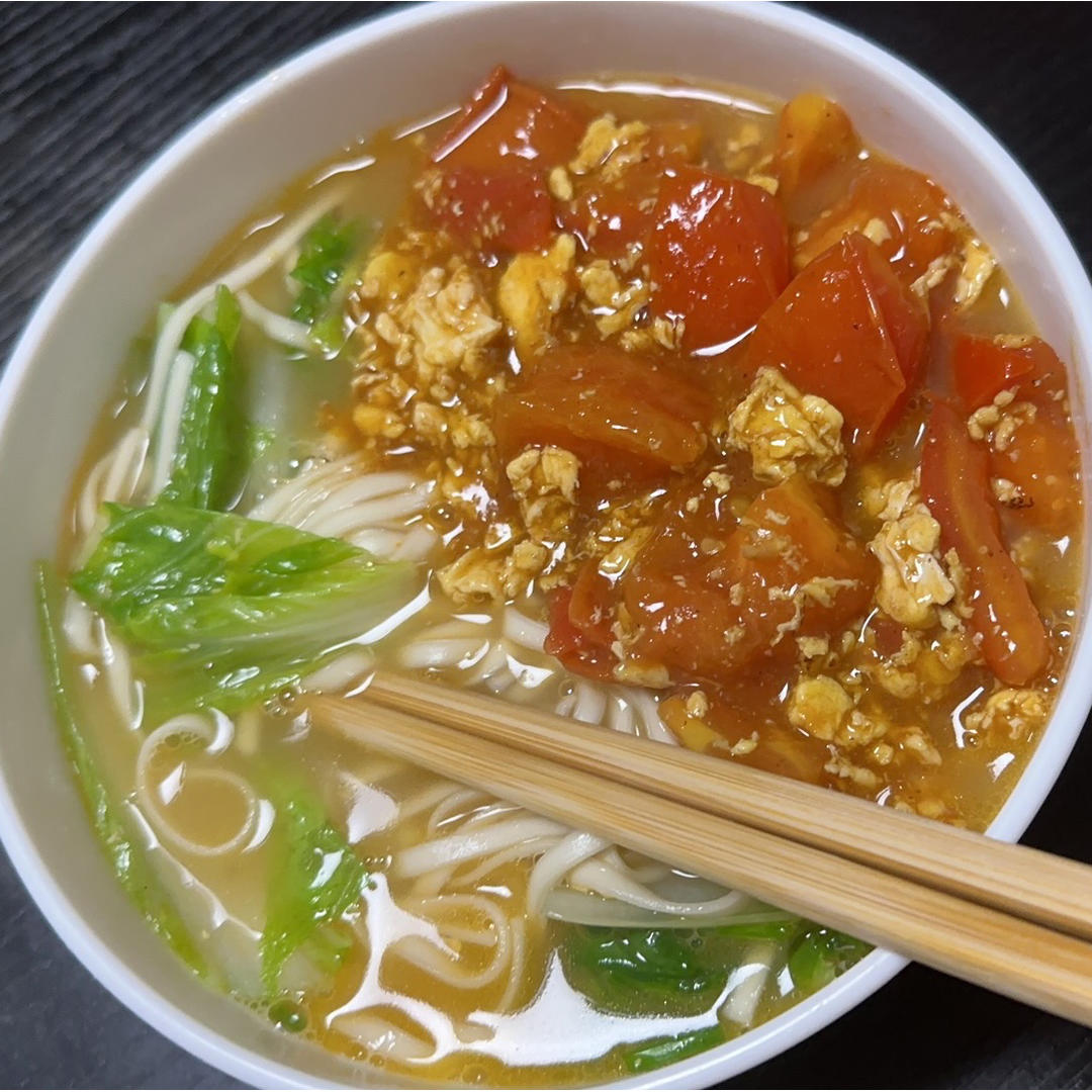 西红柿鸡蛋鸡蛋打卤面