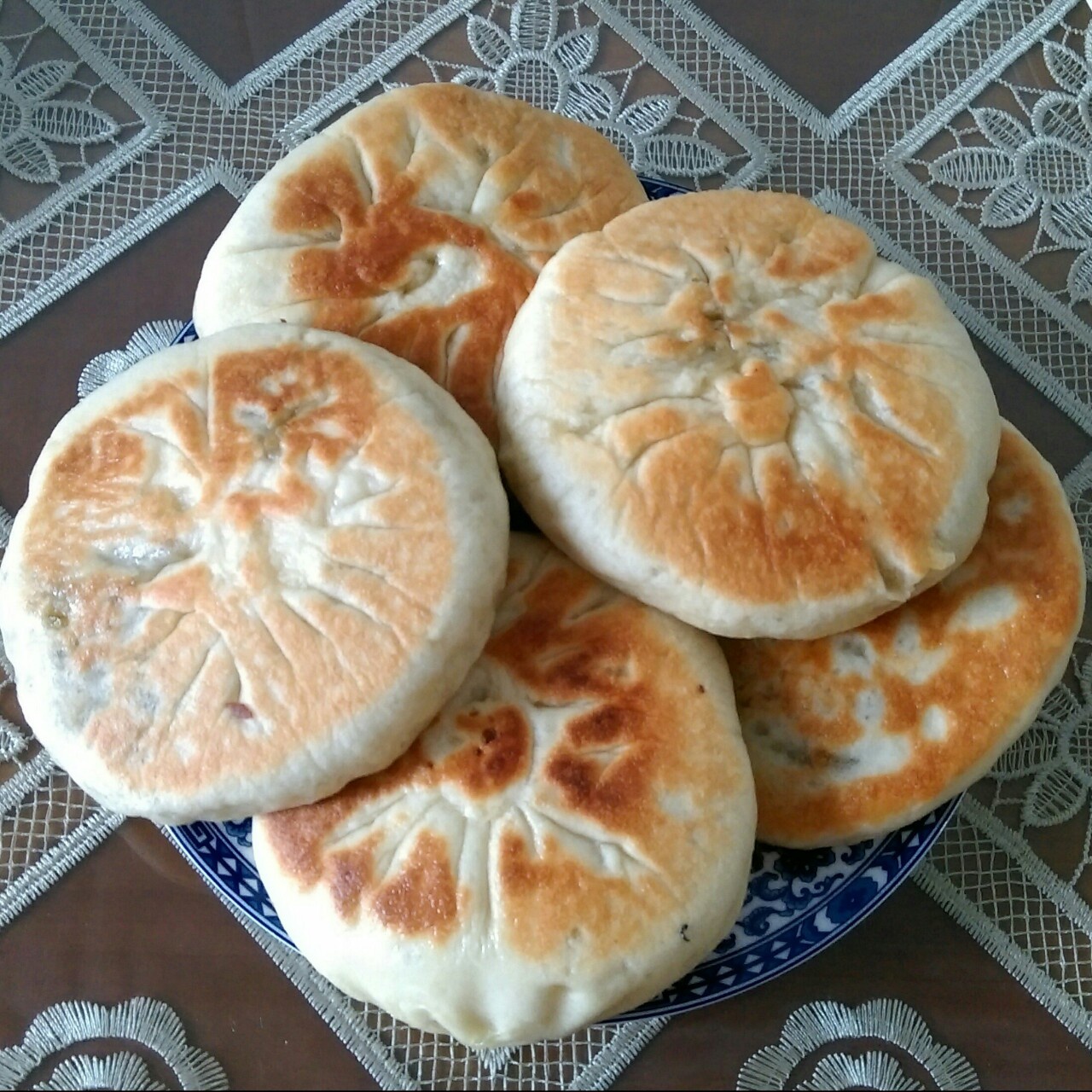 尖椒茄子馅饼