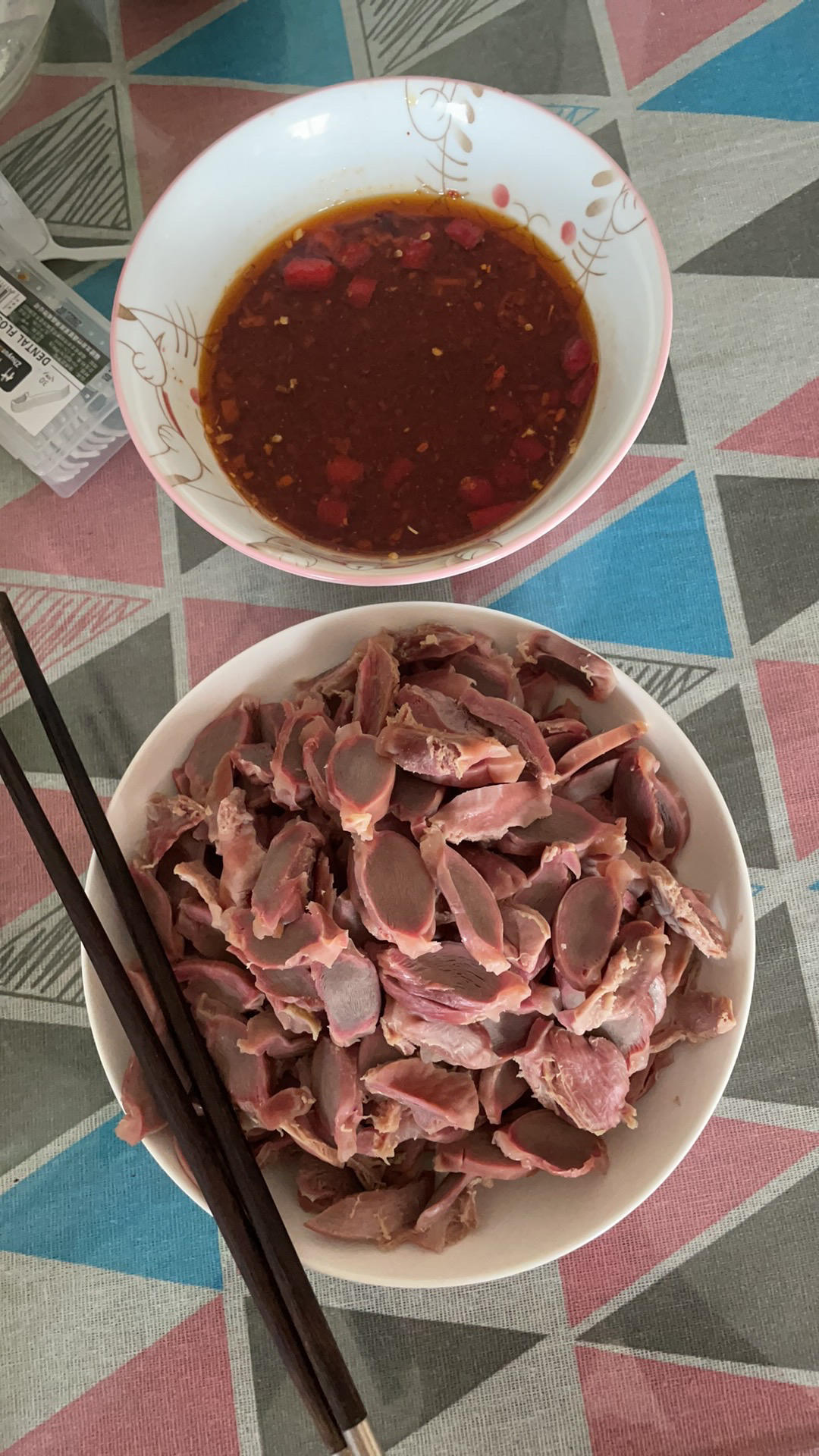 桃仙家麻辣鸡胗