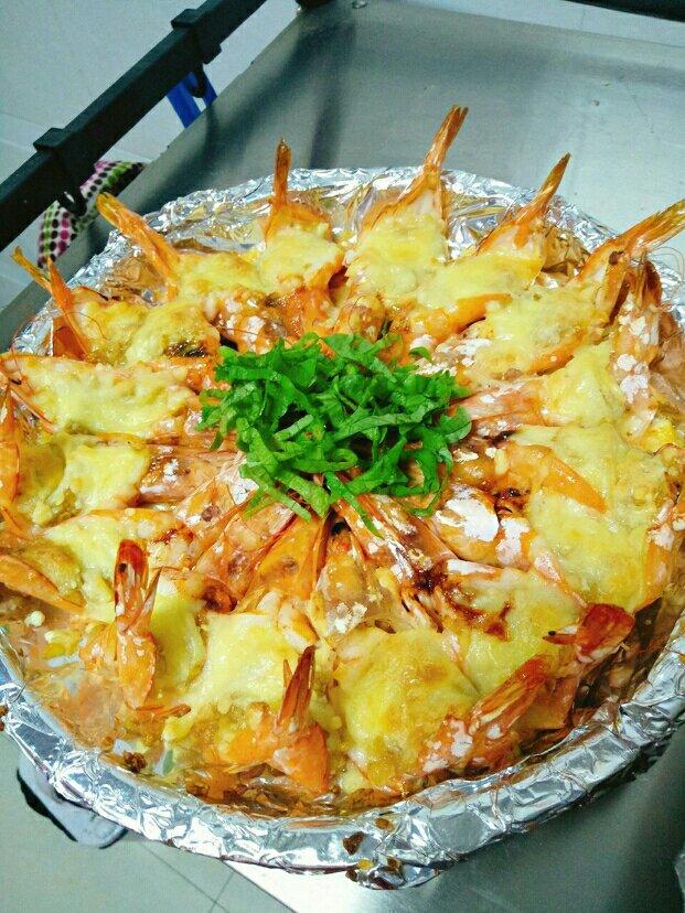 蒜蓉芝士焗虾
