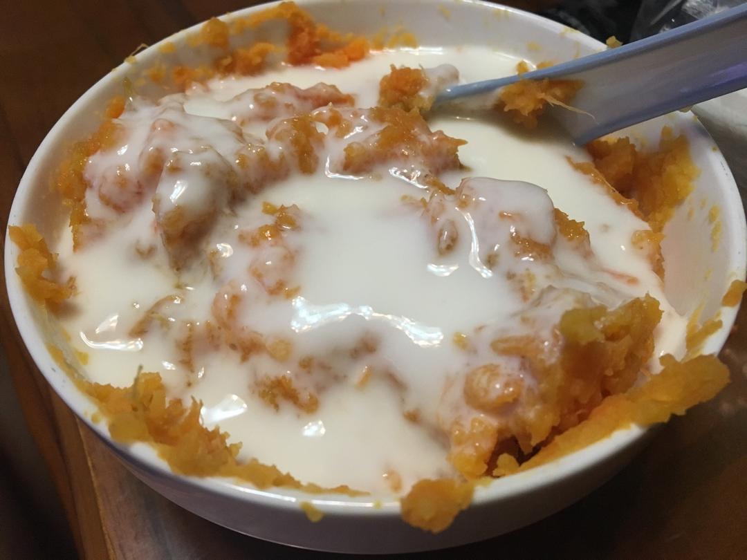 酸奶红薯泥