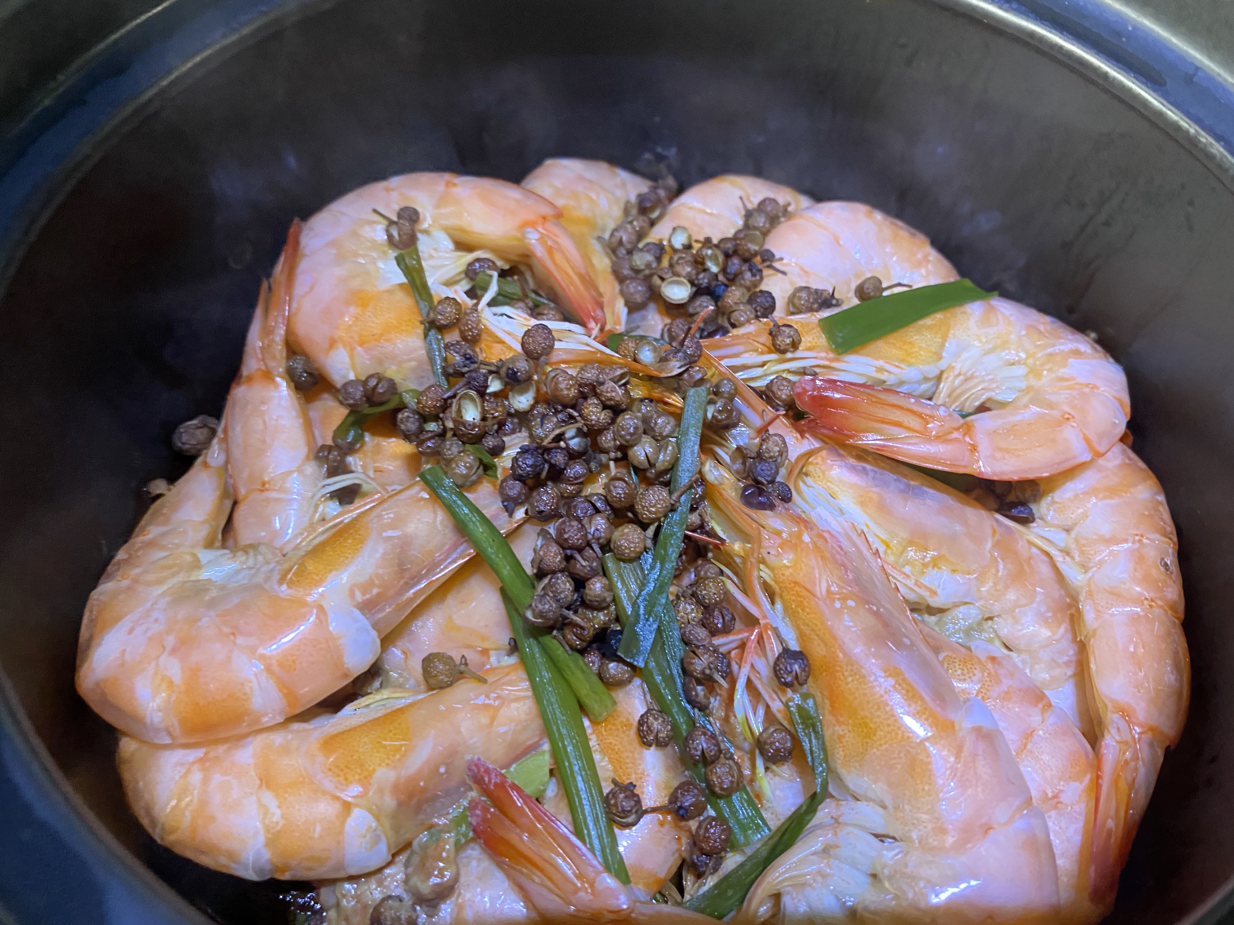 砂锅焖虾/快手菜的做法