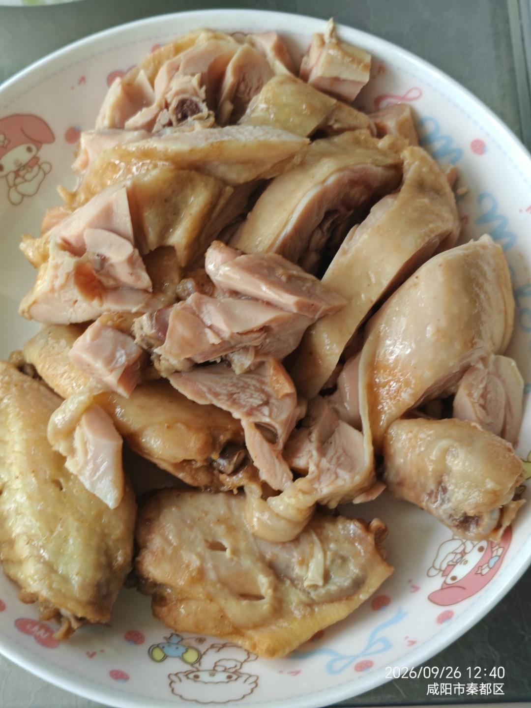 嫩滑的盐焗鸡腿