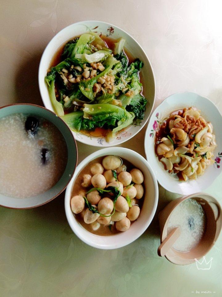 每一天的早中晚餐