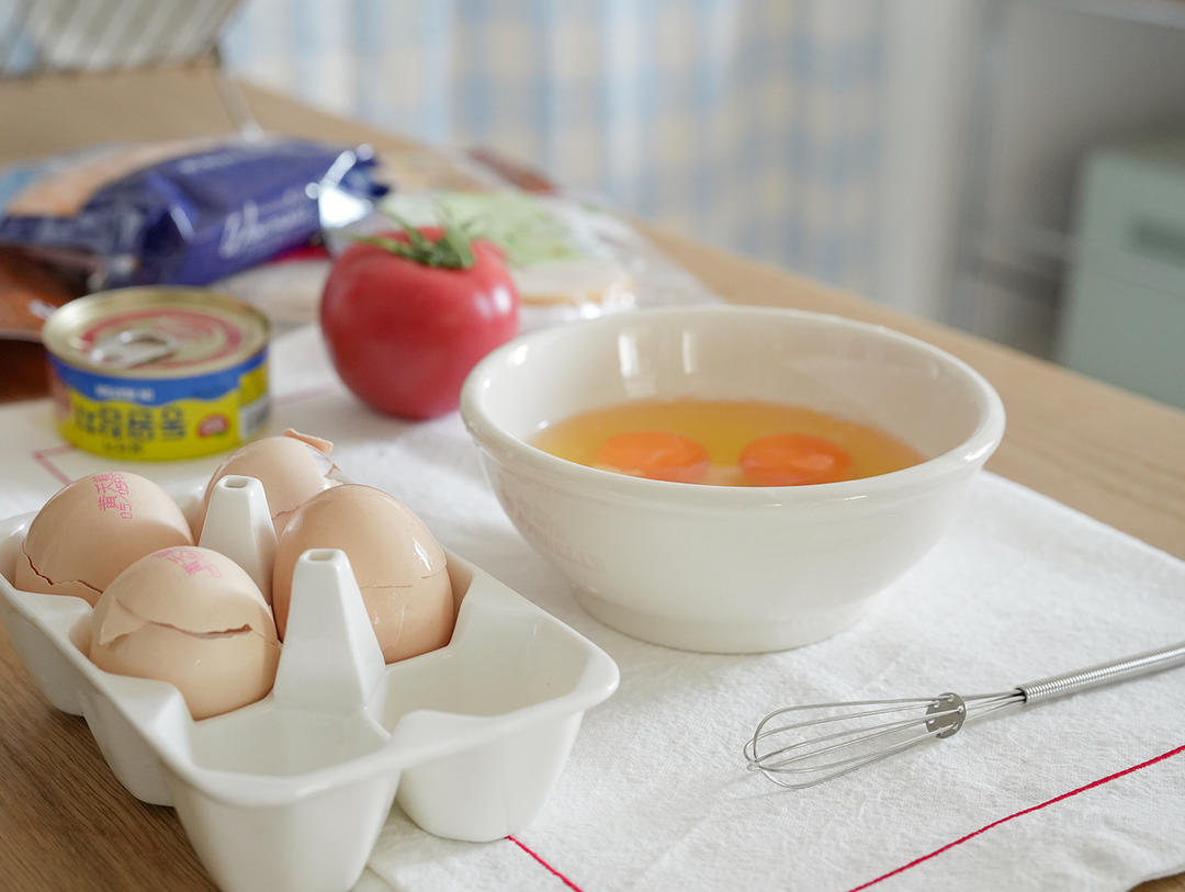 纯奶手撕吐司的做法 步骤1