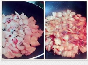 青椒回锅肉做法的做法 步骤4