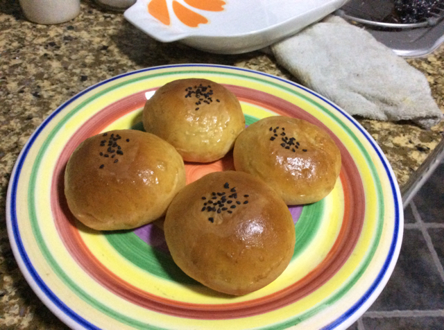 日式传统红豆面包