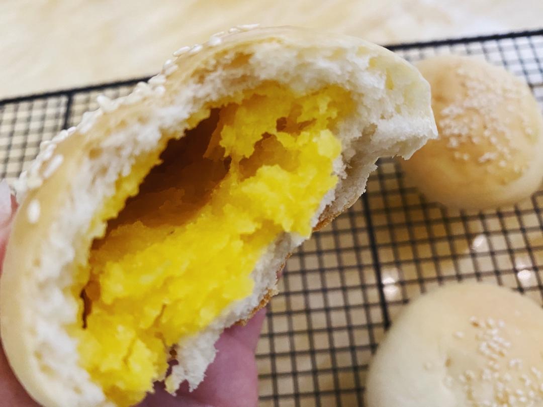 奶黄小餐包（低卡简单好吃的奶黄馅）