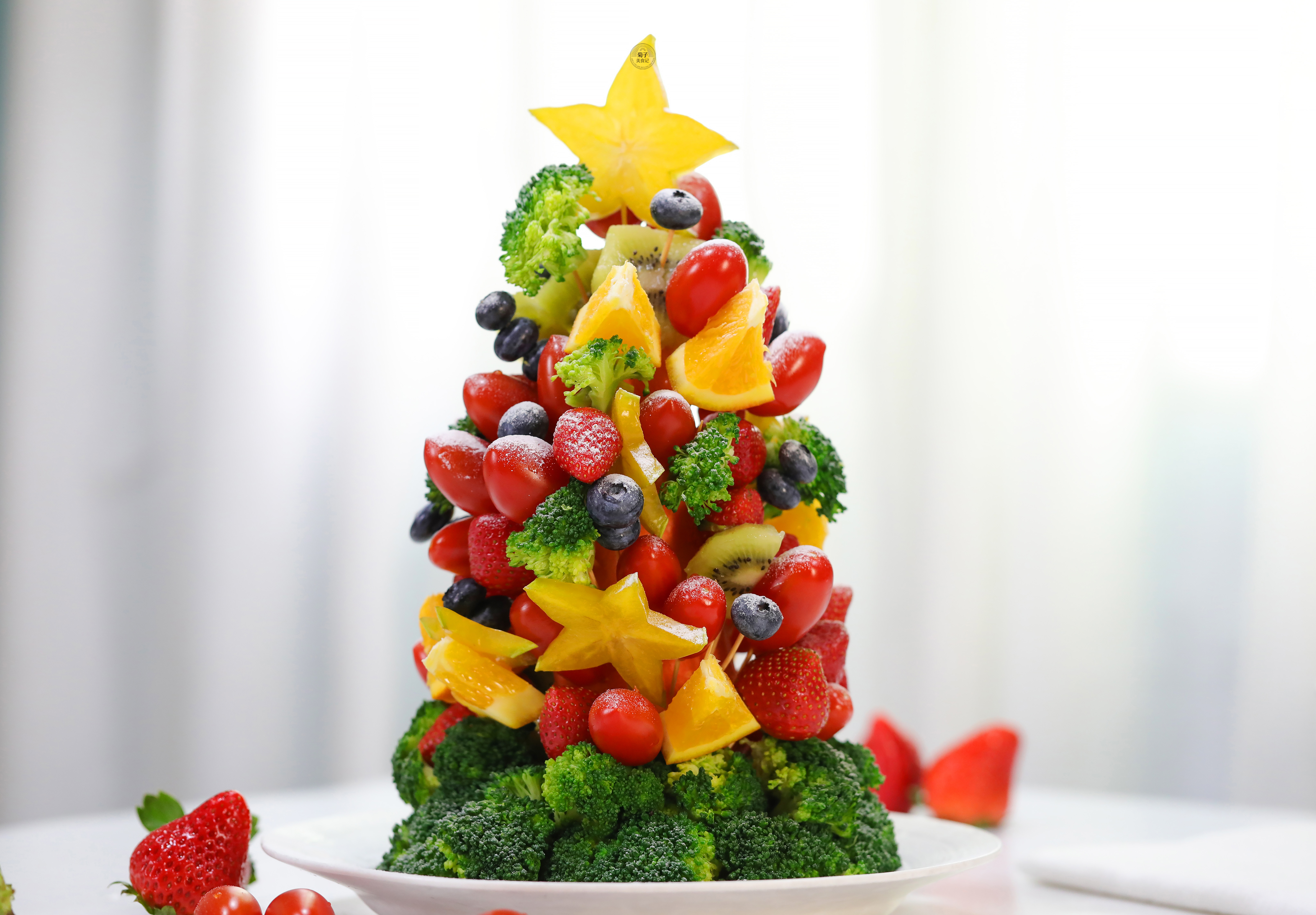 ⭐水果圣诞树⭐