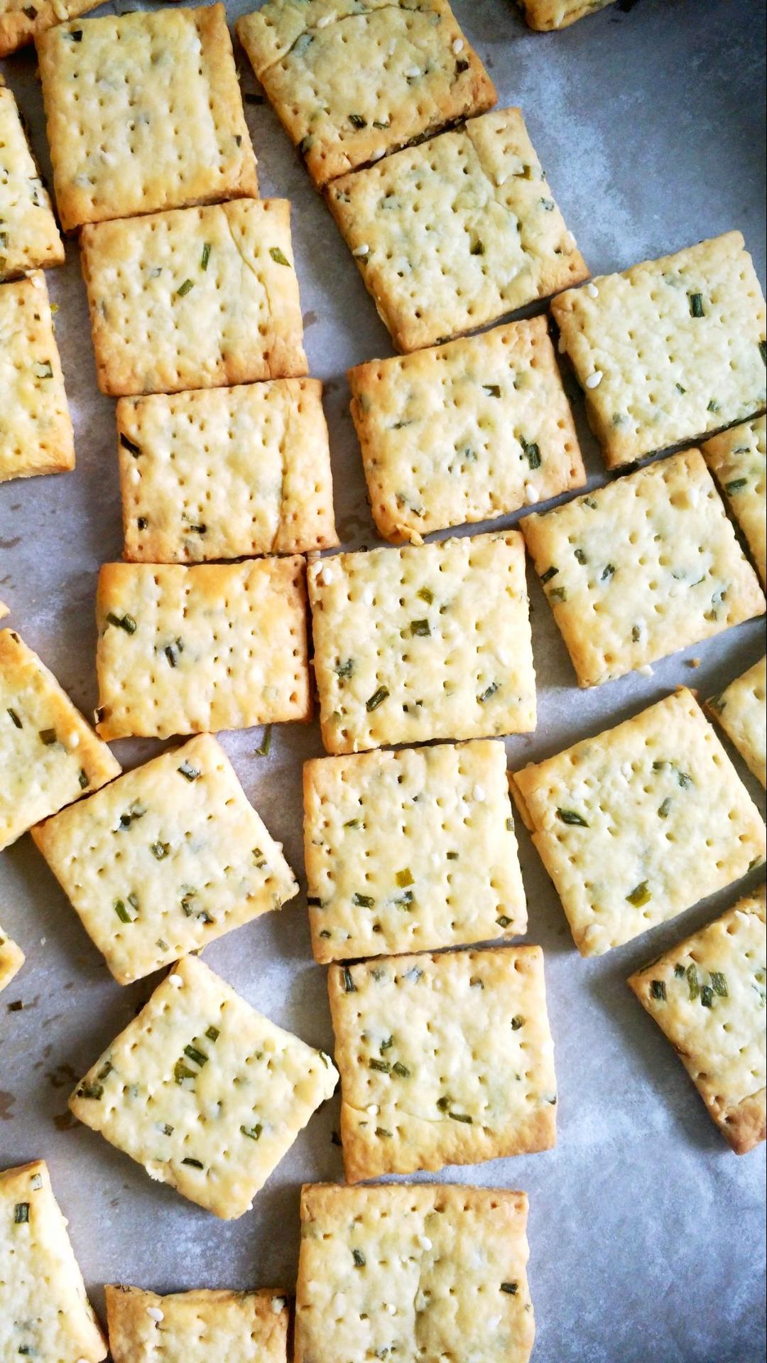 香葱咸酥饼干