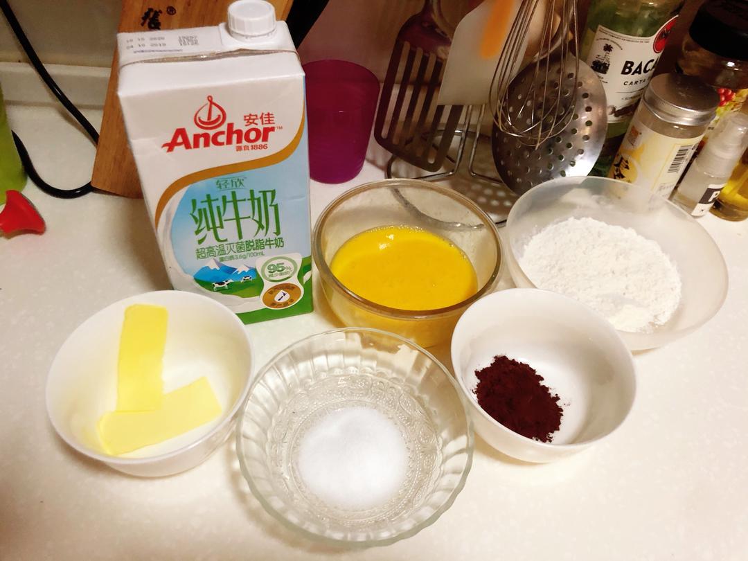 纯奶手撕吐司的做法 步骤1