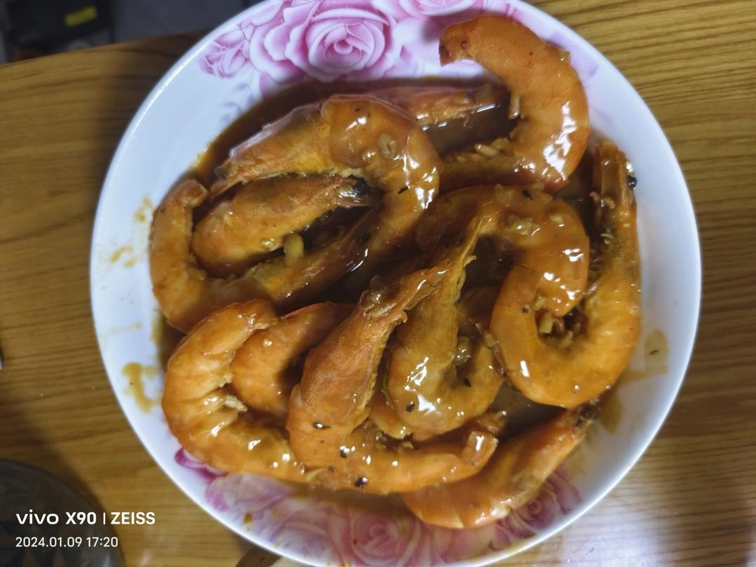 十分钟做好吃的红烧大虾