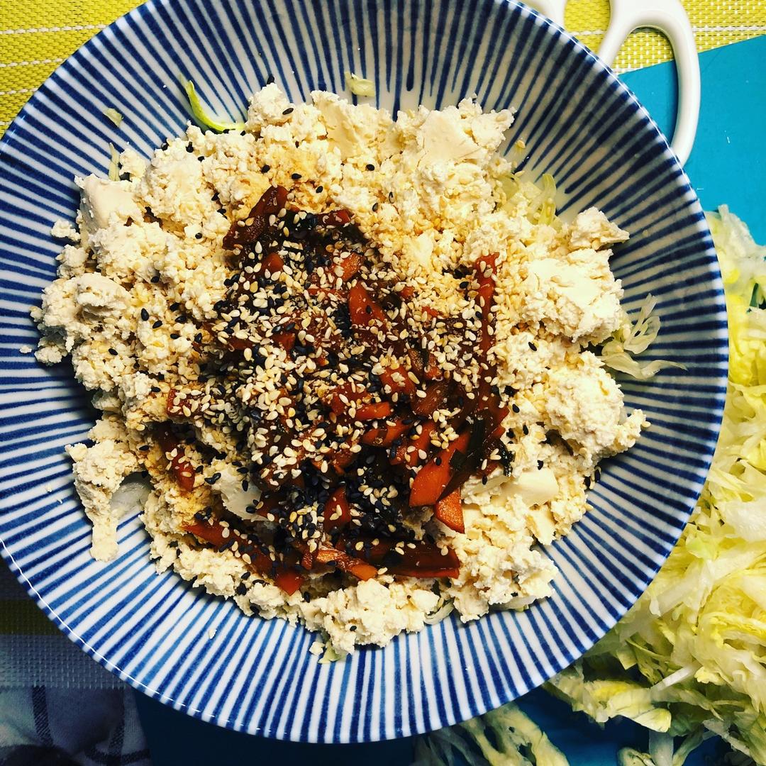 【健康三餐】鱼香拌豆腐