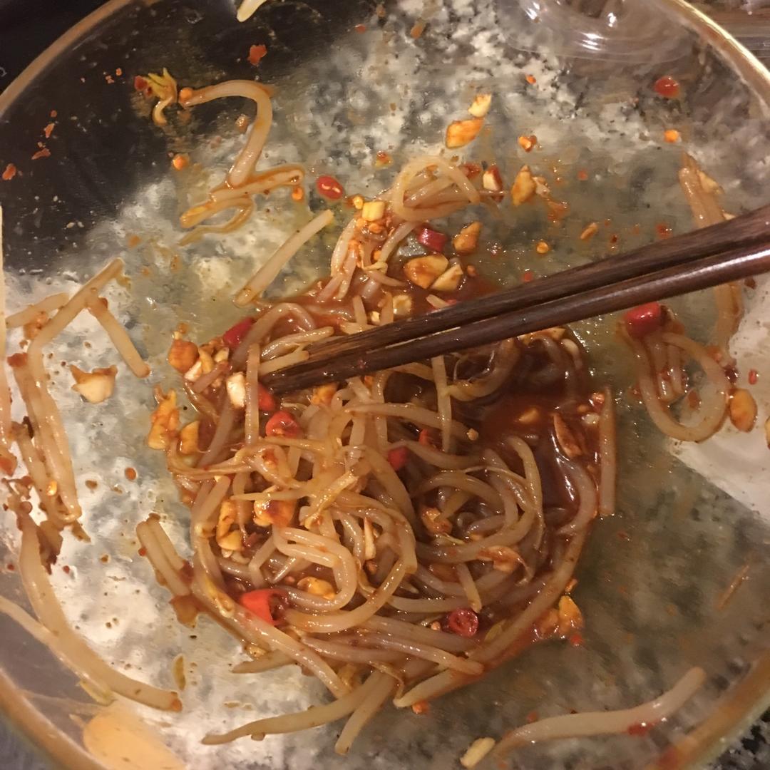 韩式凉拌豆芽