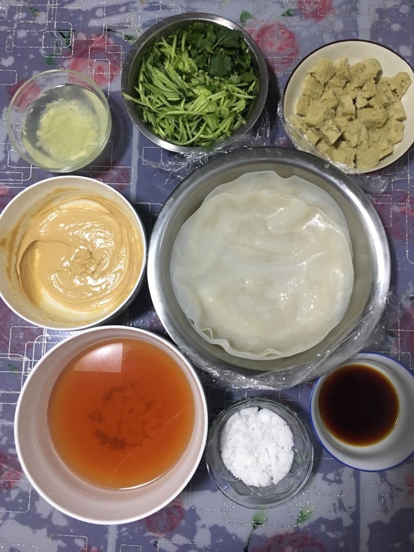 凉皮-家庭自制（告诉你自己做更劲道的秘诀）