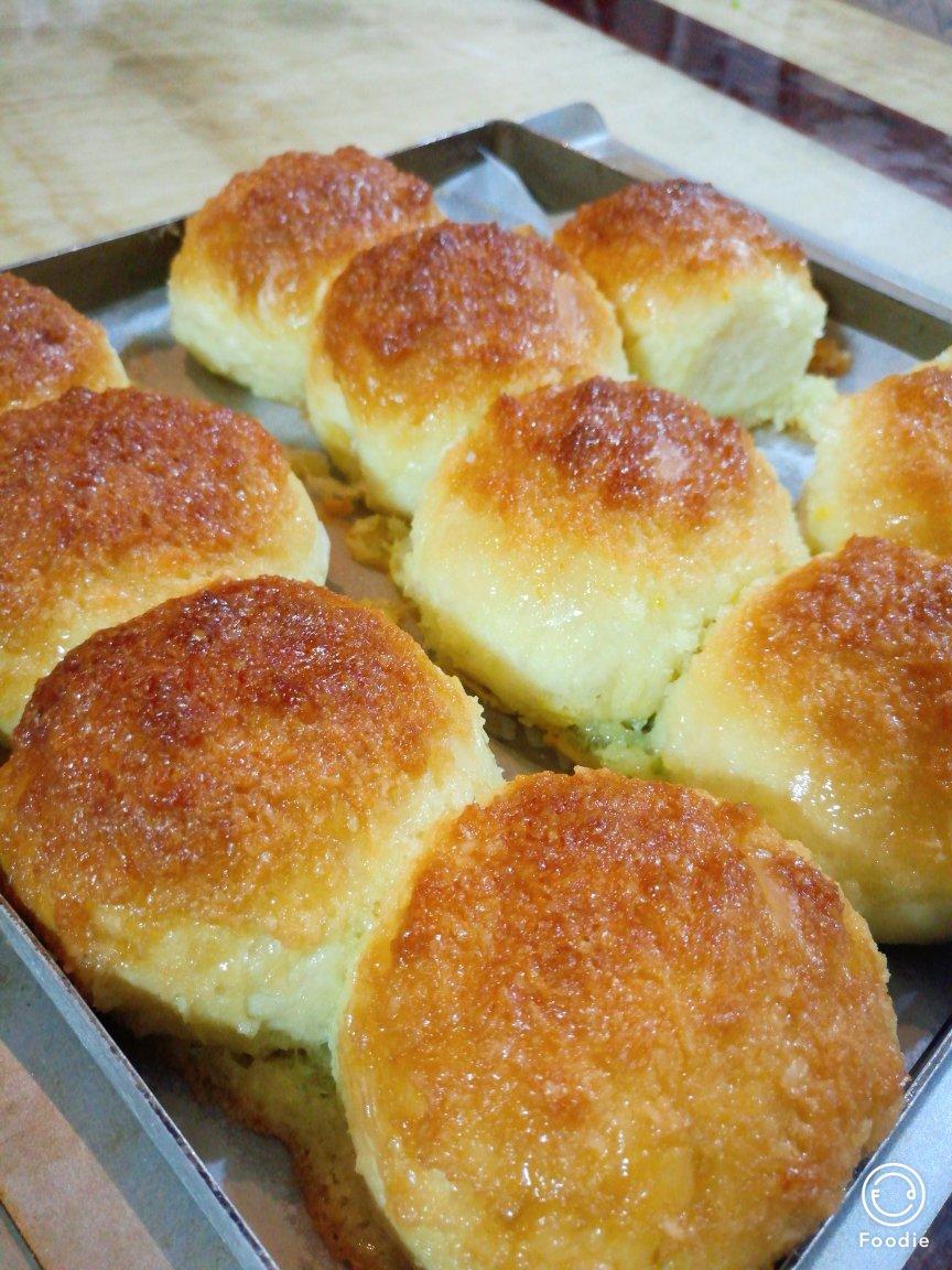 椰蓉餐包（一次发酵，玉米油版，或黄油）