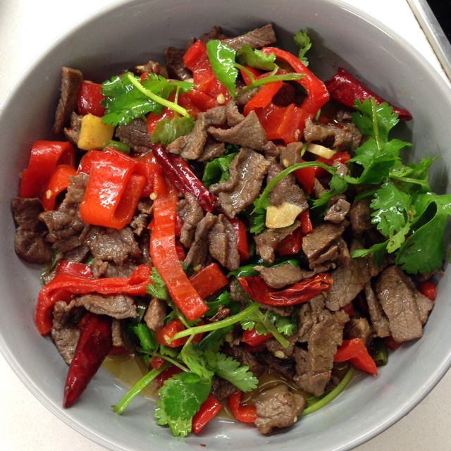 落诺落诺落诺做的小炒牛肉