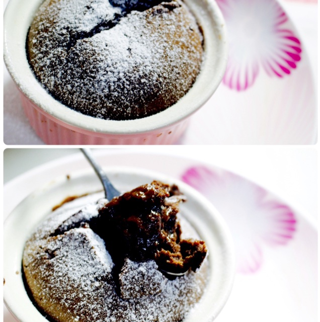 Chocolate lava cake（熔岩蛋糕）