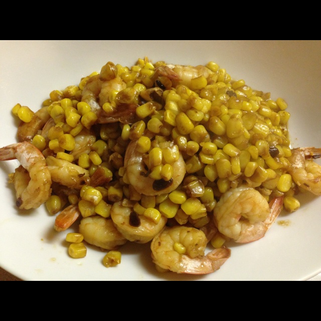 虾仁玉米