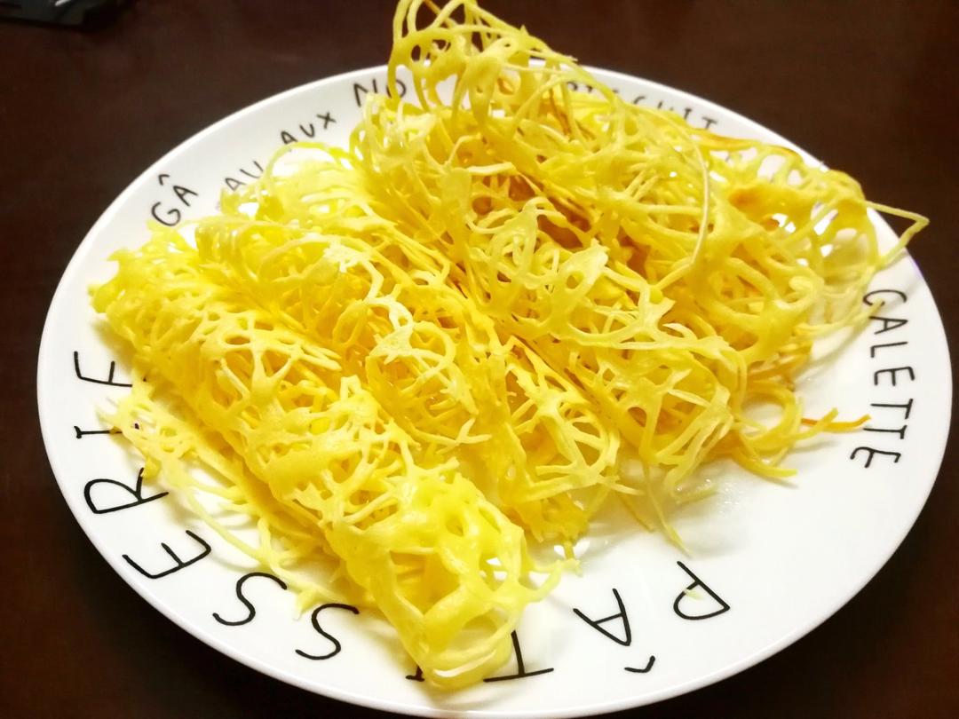高颜值鸡蛋蕾丝网饼