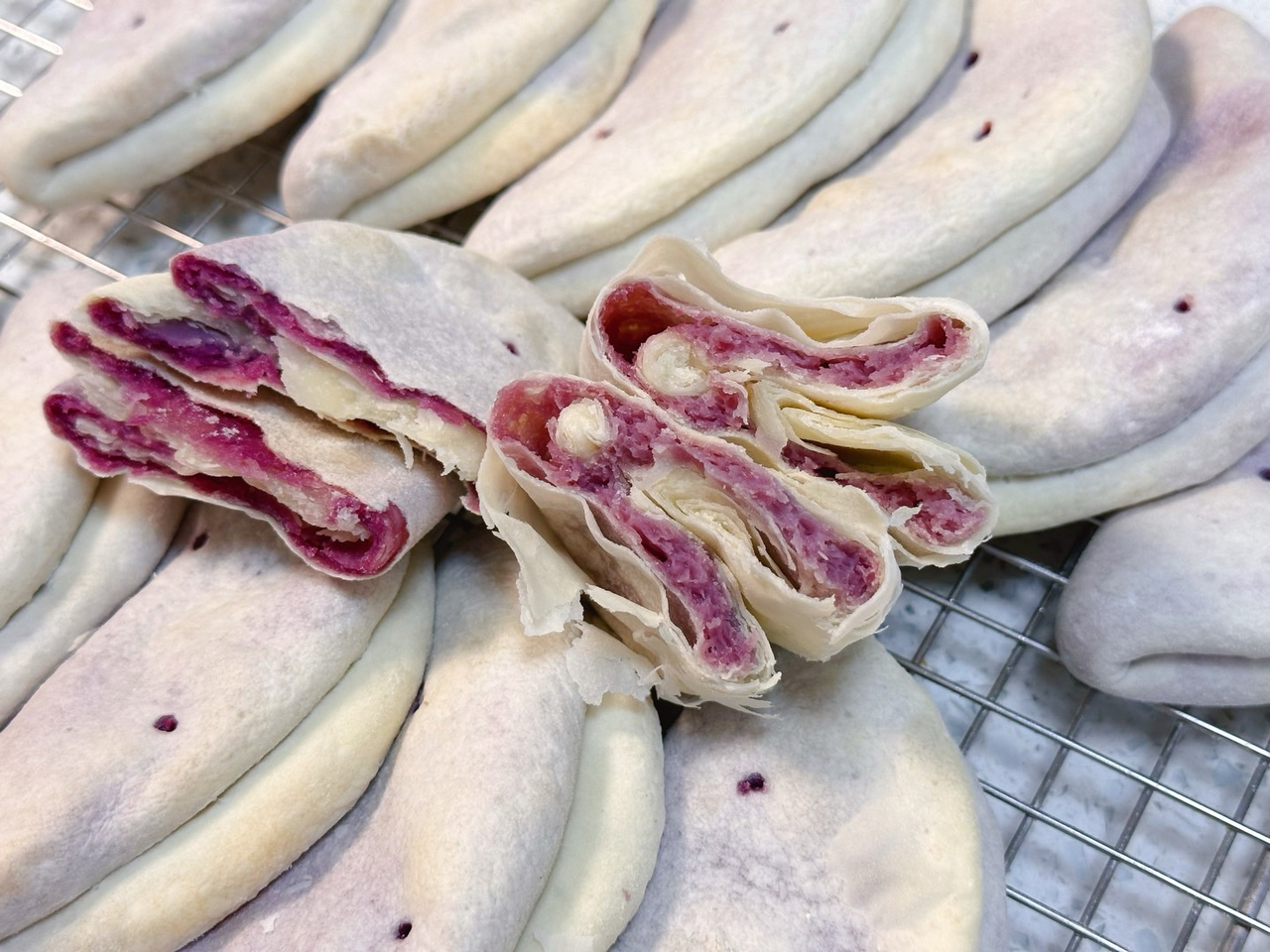 低卡紫薯芋泥饼