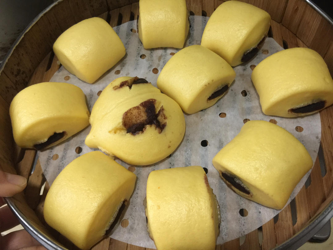 胡萝卜刀切馒头
