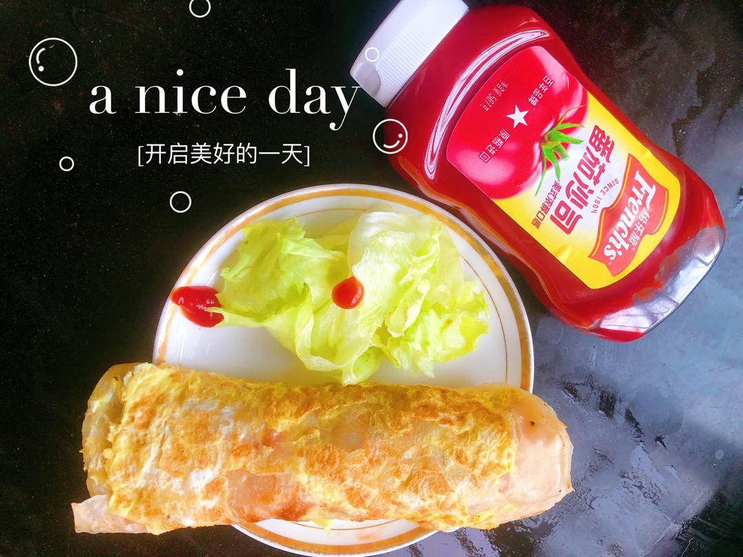 0脂黑椒牛肉卷饼